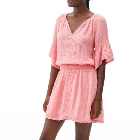 Michael Stars Dresses & Skirts - Michael Stars Katelyn Gauze Dress Size Medium